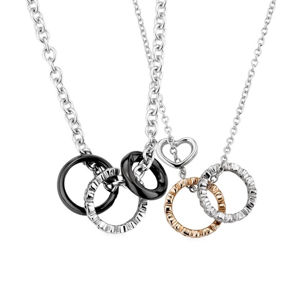 流轉彩色美滿愛情情侶對飾