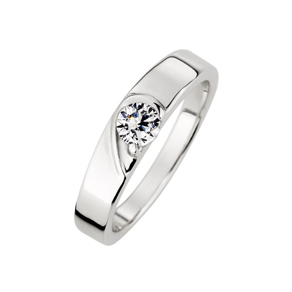 真愛相隨 愛心型情侶對飾